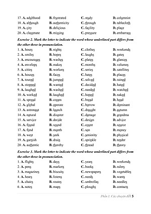 Tuyển chọn các chuyên đề ôn thi vào lớp 10 THPT môn Tiếng Anh