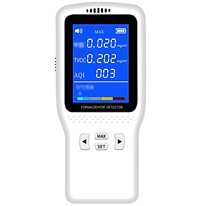 Máy đo chất lượng không khí Máy đo HCHO TVOC Màn hình LCD lớn ZYG-030
