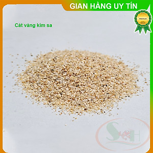 Cát trải nền nắng vàng / muối tiêu / trắng ngà / kim sa set bể thủy sinh cá tép cảnh