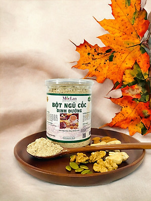 Ngũ cốc dinh dưỡng cao cấp – Mộc Lan - tăng cân, lợi sữa - 23 loại đậu & hạt – 250g, 500g