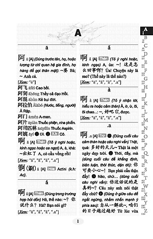 Từ Điển Hán Việt Hiện Đại - Bỏ Túi -Hải Hà SG