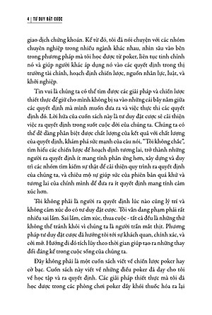 Sách Tư Duy Đặt Cược: Quyết Định Sáng Suốt Hơn Khi Không Có Đủ Thông Tin