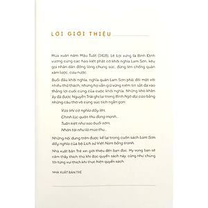 Sách Lịch sử Việt Nam bằng tranh - Lam Sơn dấy nghĩa (bản màu)