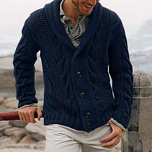 Mua Men Sweater Cardigan Autumn Winter Single Breasted Fashion