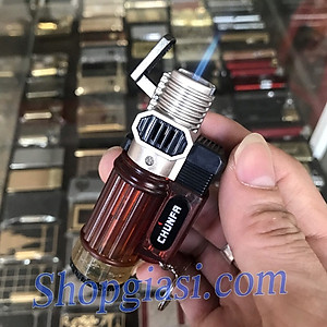 Vỏ Hột Quẹt Bật Lửa Khò 1 Tia Cực Mạnh Chunfa Đẹp Độc Lạ