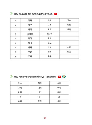 Tiếng Hàn cơ bản cùng Cheri Hyeri (Tái bản)