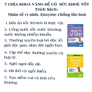 (CK50%, Sách trưng bày, xả kho cuối năm) Enzyme chống lão hoá (TB)