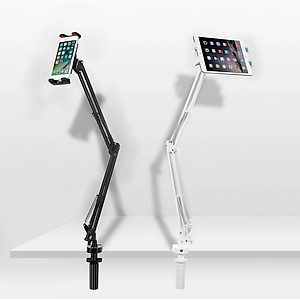 Ugreen UG50394LP142TK 4 - 12.9 Inch màu Đen Chân kẹp đa năng xoay 360 độ cho điện thoại + máy tính bảng - HÀNG CHÍNH HÃNG