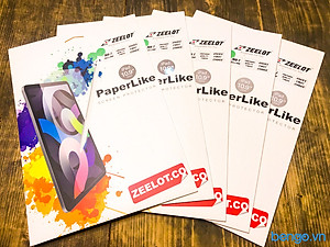 Dán Màn Hình dành cho iPad Paper-Like Zeelot Cao Cấp - Hàng Nhập Khẩu