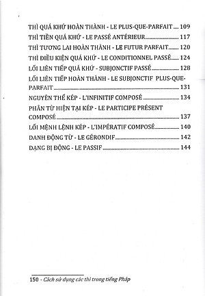 Cách Sử Dụng Các Thì Trong Tiếng Pháp - HA 