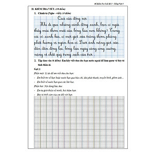 Đề Kiểm Tra Tiếng Việt 3 - Tập 2