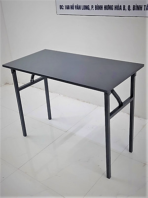 Bàn gấp gọn,chân sắt mặt gỗ công nghiệp HG FURNITURE 