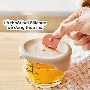 Bộ 3 hộp thủy tinh đựng thức ăn dặm cho bé Lock&Lock 230ml x 3 hộp LLG508S3 - Hàng chính hãng, có vạch chia - JoyMall