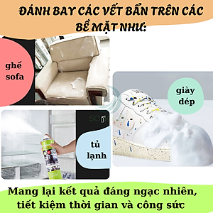 Chai xịt tẩy rửa đa năng Handboss – Dạng bọt tiện lợi, làm sạch mọi bề mặt 650ml-Hàng nhập khẩu
