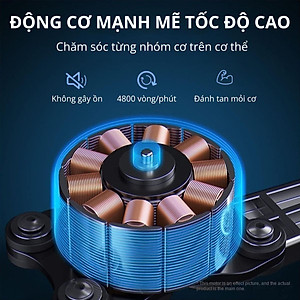 Máy massage cầm tay Kachi MK377 với 9 cấp độ rung - hàng chính hãng