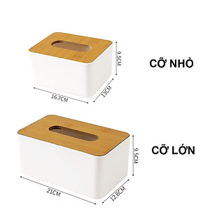 Hộp Đựng Khăn Giấy Chữ Nhật Siêu Sang PaKaSa chất lượng Nhật Bản