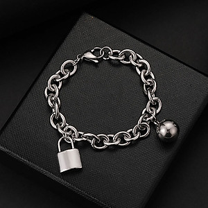 Vòng đeo tay quả tròn phong cách hip hop cá tính nam nữ