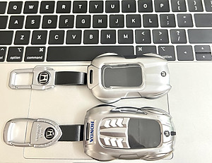 Ốp chìa khóa Kim Loại hình Xiêu Xe ô tô Honda CITY, CIVIC, ACCORD, HR-V, CR-V....