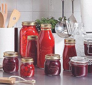 Chai thủy tinh nắp vặn Quattro 200ml - Bormioli Rocco - Italy