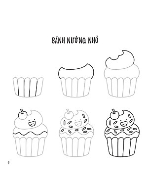 Sách Draw Kawaii In 5 Simple Steps - Vẽ Theo Phong Cách Kawaii Với 5 Bước Đơn Giản