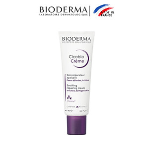 Kem Dưỡng Phục Hồi Da Tổn Thương Bioderma Cicabio Crème - 40ml