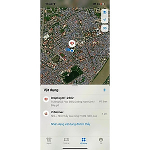 Định Vị Remax DropTag RT-G2302, Định Vị Không Giới Hạn Khoảng Cách + Tặng pin + dây đeo - Hàng chính hãng