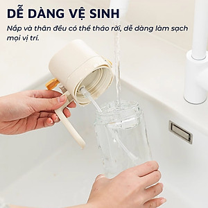 Chai đựng kiêm xịt dầu ăn 2 trong 1 đa năng DandiHome - Bảo hành 6 tháng