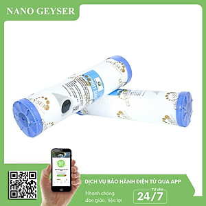 Bộ 3 lõi lọc nước 123 dùng cho các dòng máy UF, Lõi PP.2IN1.GAC, Cation, CBC - Hàng Chính Hãng