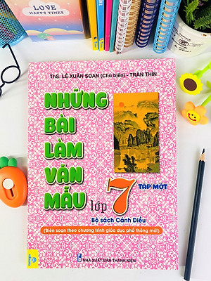Sách - Những Bài Làm Văn Mẫu Lớp 7 - Biên soạn theo chương trình GDPT mới - Cánh Diều - ndbooks