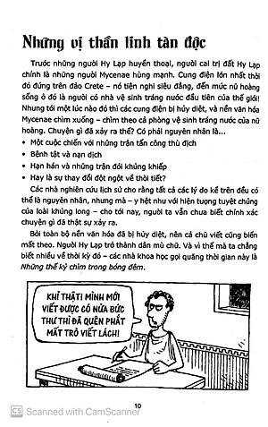 Sách Horrible Historries - Người Hy Lạp Huyền Thoại (Tái Bản 2019)