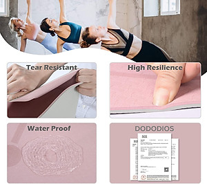 THẢM TẬP YOGA, GYM 2 LỚP CAO CẤP CHỐNG TRƯỢT + TÚI ĐỰNG THẢM TẬP YOGA + DÂY BUỘC CHUYÊN DỤNG - CHÍNH HÃNG DODODIOS