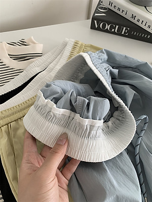 Quần ống rộng nữ, chất liệu Lụa gió cao cấp, mềm mịn, mát mẻ, Quần dài nữ form rộng thoải mái form 40-62 kg