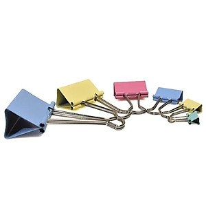 Kẹp Bướm Màu 25mm FO-DCC03