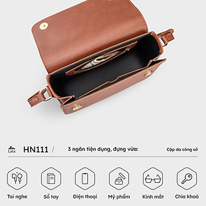 Túi Lata ( Thời trang nữ basic - Túi đeo chéo da HN111 )