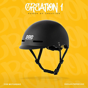 (Tặng tai mèo) Nón POC xe máy POC P20 CREATION 1