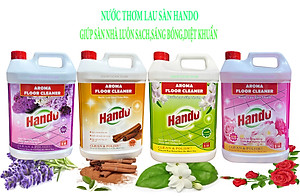 Nước Thơm Lau Sàn Nhà Hando Can 5L Hương Lavender