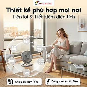 Quạt sàn Tefal Turbo Silence Plus VH686790 - Hàng chính hãng