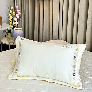 Cặp vỏ gối nằm chần bông MicroTencel K-Bedding 45*65cm