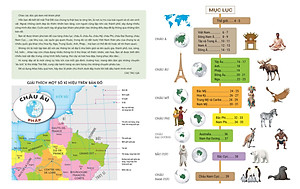 Sách Atlas Thế Giới Cho Trẻ Em: Tập Bản Đồ Từ Việt Nam Đến Khắp Các Châu Lục