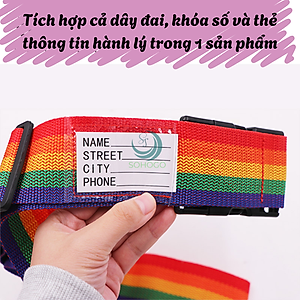 Dây Đai Vali Chữ Thập 4m Khóa Gài- Dây Buộc Vali An Toàn Chữ Thập Dây Chằng Vali Du Lịch- Dây Đai Khóa Vali 4 Chiều Dây Bảo Vệ Hành Lý Cao Cấp Dây Đai Hành Lý Đa Năng Dây Quấn Vali Chống Bung Dây Khoá Vali Chữ Thập 2 Trong 1