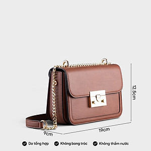 Túi Lata ( Thời trang nữ đi chơi size 19 - Túi đeo chéo da HN96 )