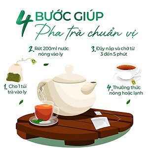 Trà Đông Trùng Hạ Thảo Tứ Vị Táo Đỏ Sunbeleaf – Bồi Bổ Cơ Thể, Bổ Khí Huyết, Tốt Cho Tim Mạch, Chống Lão Hóa – Hộp 10 Đến 20 Gói