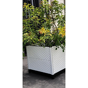 Chậu ghép trồng cây Hàng Chính Hãng DAIM Nhật Bản L51*W43*H46cm Chậu nhựa thông minh trồng rau, hoa, cây cảnh tại nhà