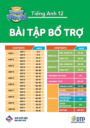 Bài tập Bổ trợ Tiếng Anh 12 i-Learn Smart World