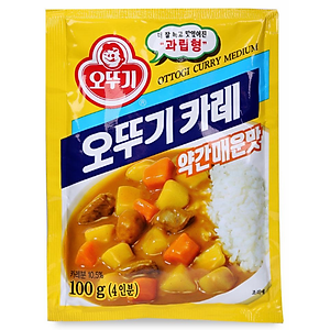 Bột Cà Ri Hơi Cay Ottogi Hàn Quốc (100g)