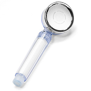 Bộ Phụ Kiện Đầu Vòi Sen Lọc Nước LocknLock 80mm CLR-KR LBW400 (Mạch nước nhip nhàng, giảm stress - Khử Clo)