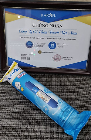 Bộ 10 lõi lọc nước Karofi hàng chính hãng dùng cho máy lọc nước Karofi Livotec LRC110-H