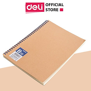 Sổ Tay Ghi Chép Lò Xo Kẻ Ngang B5 Gáy Xoắn 120 Trang Deli - Phù Hợp Làm Sổ Kế Hoach Planner, Viết Nhật Kí, Tập Vở Học Sinh Sổ Tay Văn Phòng - Màu Ngẫu Nhiên - ELB560 ELPB560