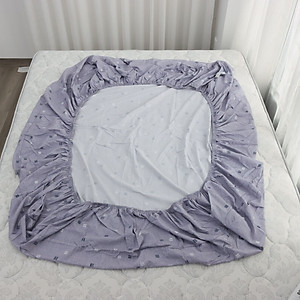Bộ ga giường K-Bedding KMTP307 chất liệu Microtencel mềm mại, thoáng mát (KHÔNG BAO GỒM CHĂN)
