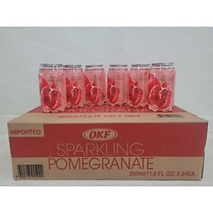 Nước ngọt có ga vị lựu (NƯỚC LỰU CÓ GA) OKF Hàn Quốc 350ml